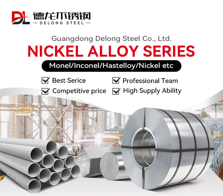 ASTM B167 B829 Inconel 625 600 601 Nickel Inconel Alloy Steel Seamless Pipe for Industry
