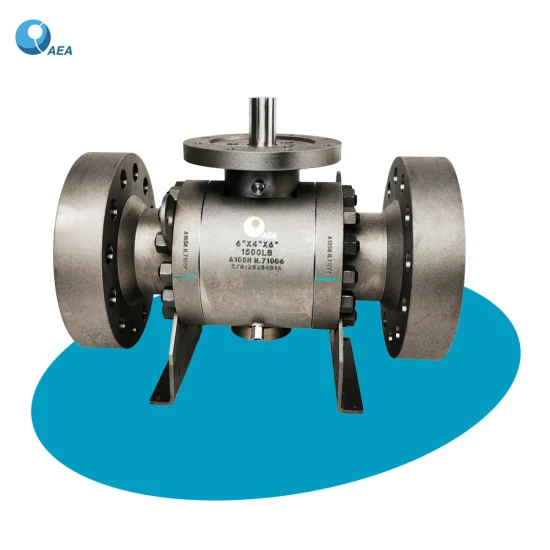 Zero Leakage Forged Steel A105 A350 Lf2 Body Soft Seat Primary Metal Seat Weld Overlay Inconel 625 Flange Floating and Trunnion Mounted Ball Valve